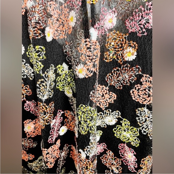 Like New ALICE MCCALL Celestial Creature Feather Swing Dress - Picture 5 of 6